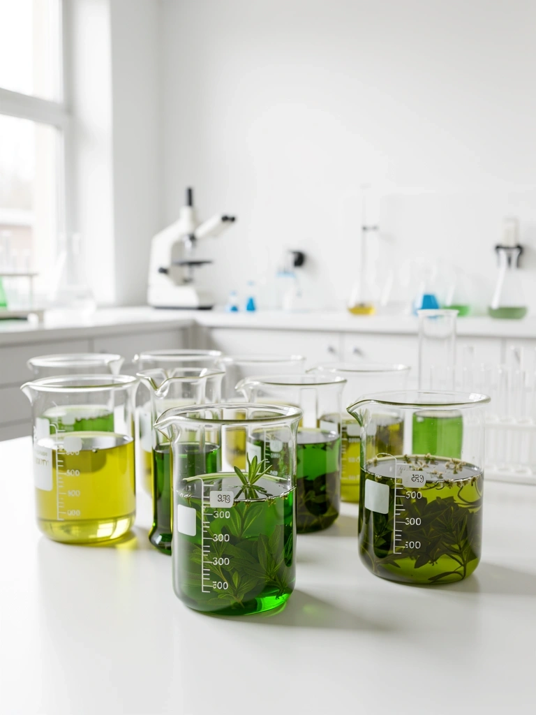 Laboratory herbal infusion testing